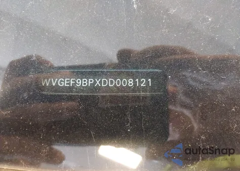 2013 Volkswagen Touareg Vr6 Sport z USA, uszkodzony, nr VIN WVGEF9BPXDD008121